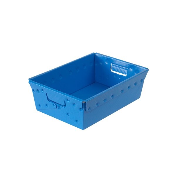 Bsc Preferred 18 x 13 x 6'' Blue Space Age Totes, 6PK BUY00029424 - main
